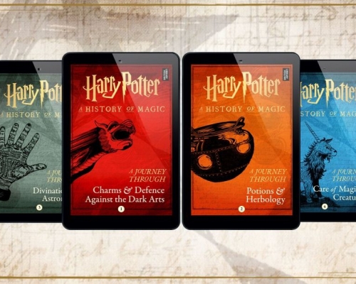 6月27日起將推出4本新電子書。Pottermore網站圖片