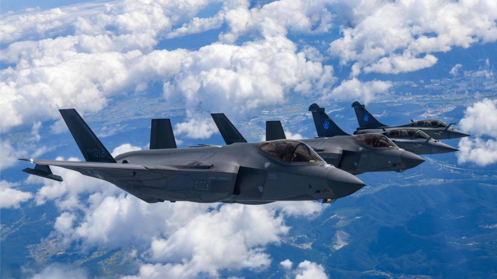 F-35戰機屬美國現今的空中主力戰機。法新社