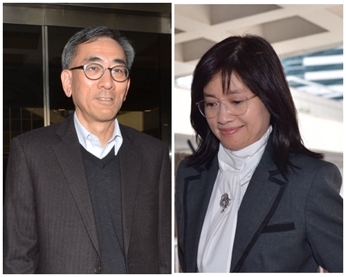 前商經局常秘謝曼怡及前特首辦常秘麥靖宇出庭作供。