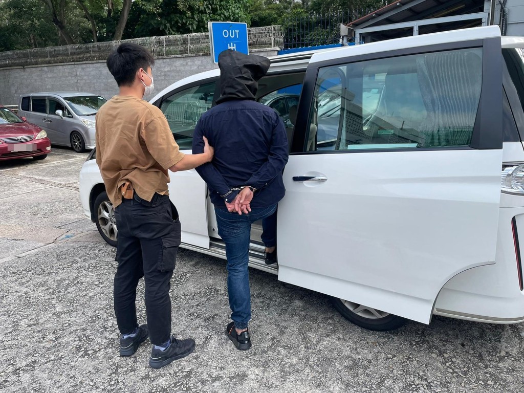 警方拘捕涉案人士。