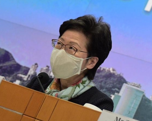 行政長官林鄭月娥。