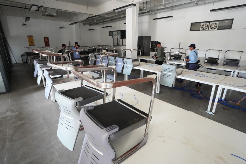 太子集團柬埔寨電詐園建築物被指可容納2萬人。美聯社