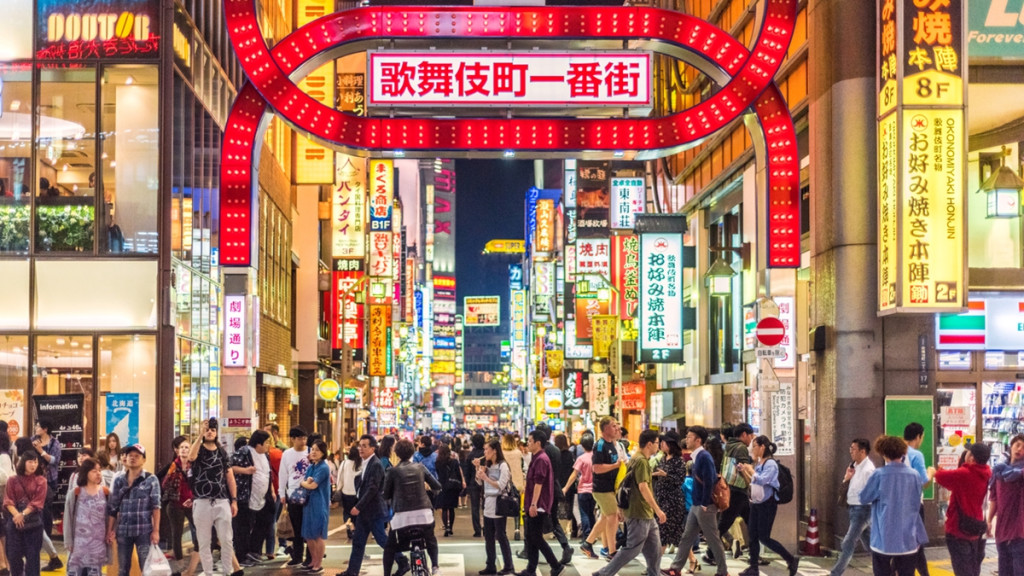 歌舞伎町是東京著名紅燈區。