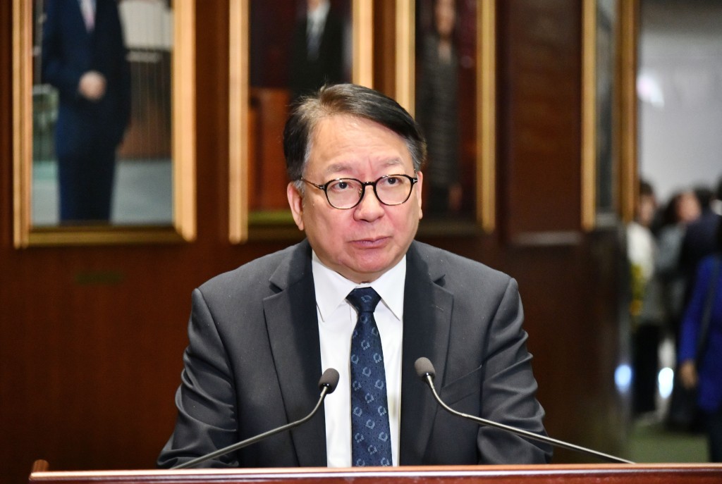 政務司司長陳國基指自己和香港市民一樣,對黎家盈感到十分興奮及驕傲。資料圖片 政務司司長陳國基指自己和香港市民一樣,對黎家盈感到十分興奮及驕傲。資料圖片