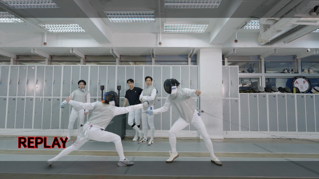 Tiger(左)對Ian(右),二人勢均力敵。 Tiger(左)對Ian(右),二人勢均力敵。