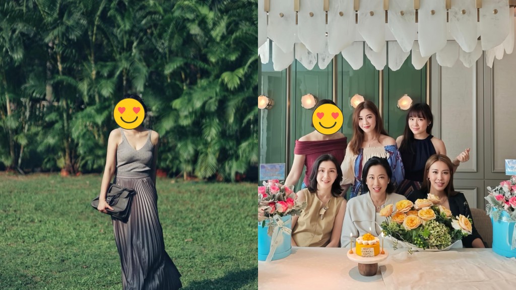 TVB視帝老婆成功打入名媛圈？  擠身富婆飯局常駐成員   傍實身家豐厚朱玲玲慶生獲闊太認可