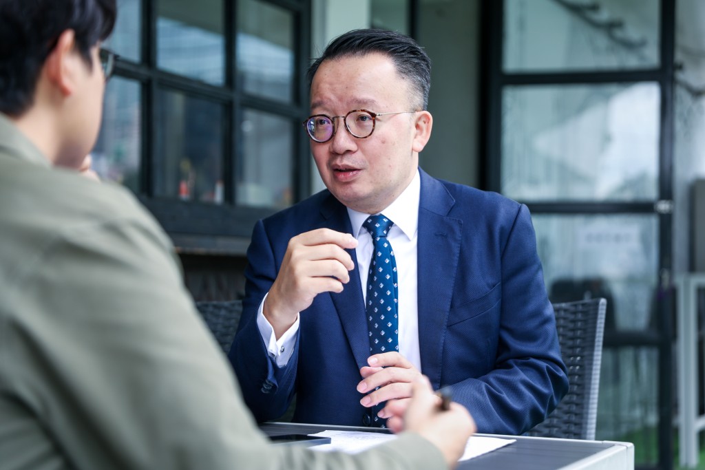 法律界候選人陳曉峰。 法律界候選人陳曉峰。