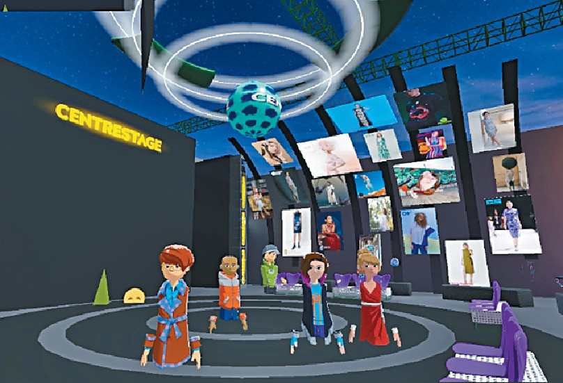 ■時尚盛事CENTRESTAGE首次引進Metaverse元宇宙概念，讓入場買家與公眾可透過各式各樣的科技元素，探索最新時裝系列。
