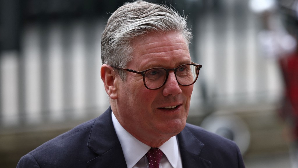英國首相施紀賢。 新華社