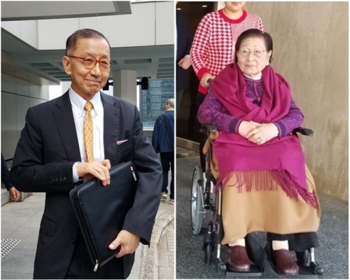 羅嘉瑞(左)直言感到非常難過認為母親被人操控。黃梓生攝