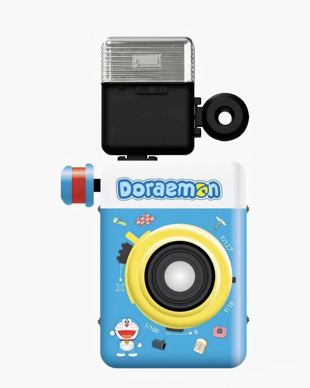 附有閃光燈可在暗昏場景補光。 附有閃光燈可在暗昏場景補光。