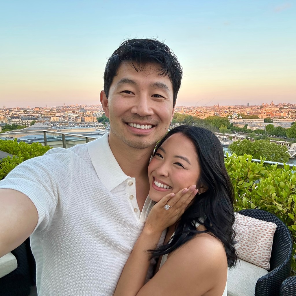 劉思慕宣布求婚成功。 劉思慕宣布求婚成功。