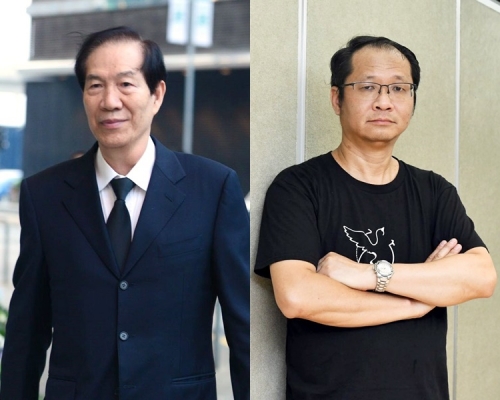 盧文端(左)與蔡耀昌(右)。資料圖片