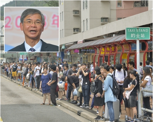羅致光承認今次交通挑戰是史無前例的大。資料圖片