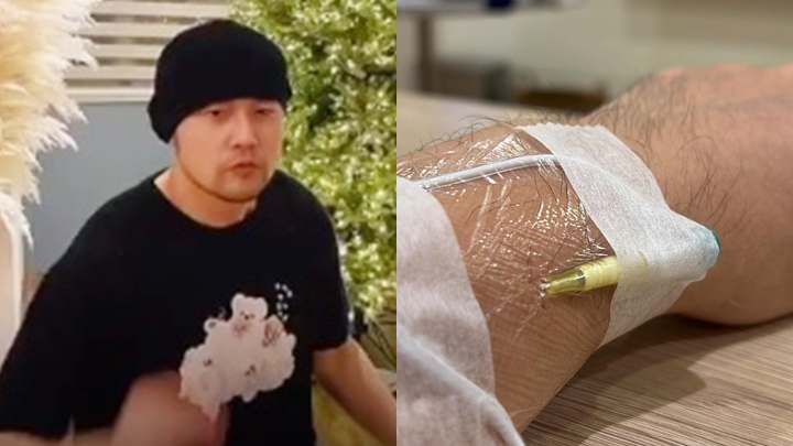 周杰倫呼吸不順仍未查明病因,打點滴後回家休養。