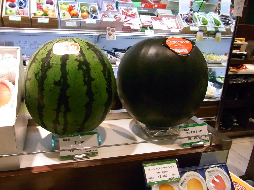 北海道當麻町特產田助西瓜舉行首拍。維基百科