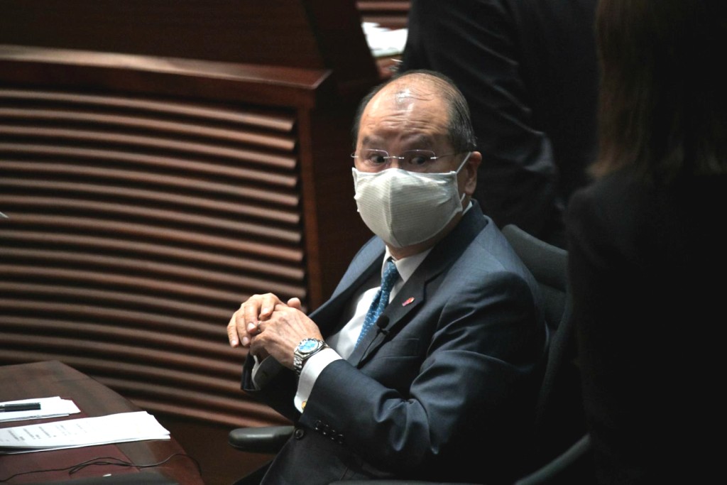 政務司司長張建宗