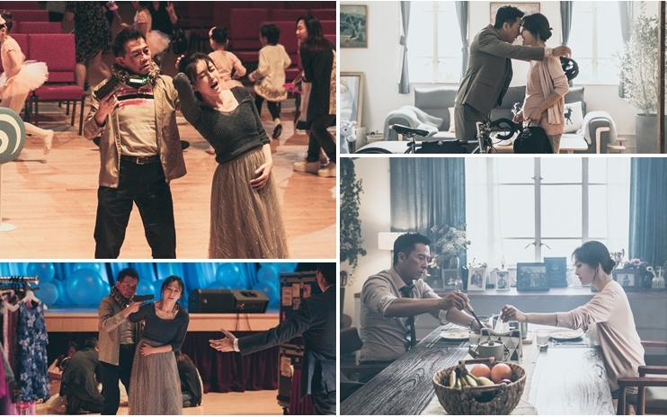 秦嵐在戲中有不少動作戲。