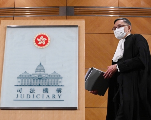 終審法院首席法官張舉能。
