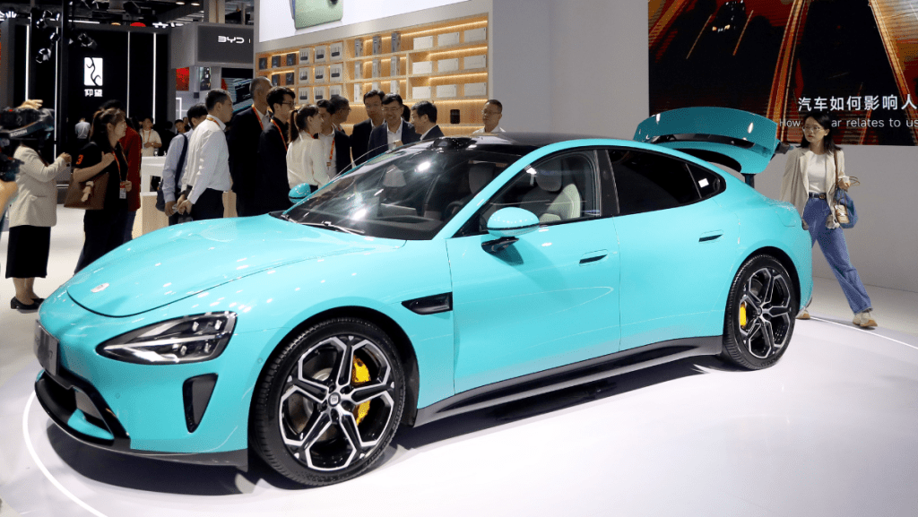 小米汽車累計交付逾50萬輛 已超年初35萬輛目標