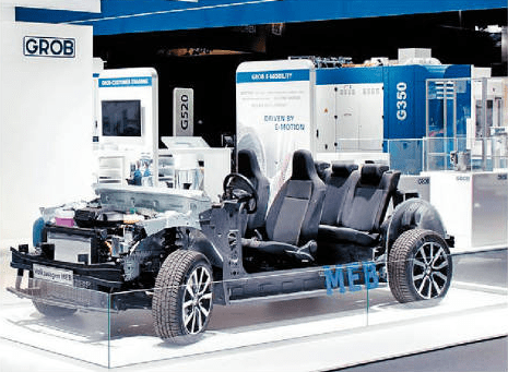 大众电动汽车底盘设计是模组化电驱动平台（MEB），专为电动汽车开发。