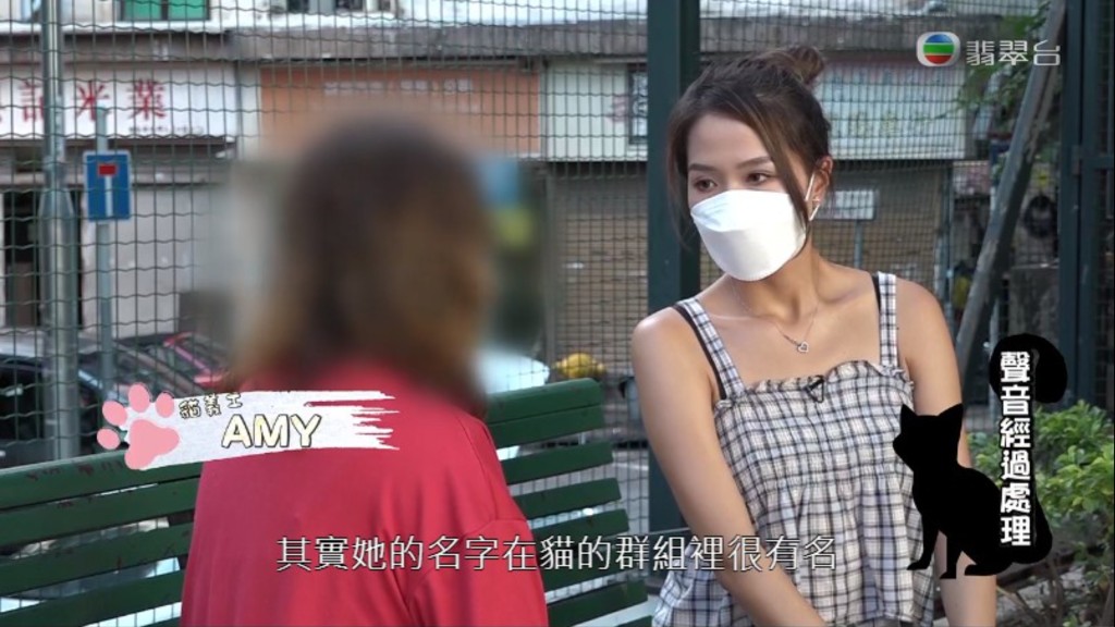 有捐出物資的善心人現身說法。(電視截圖)