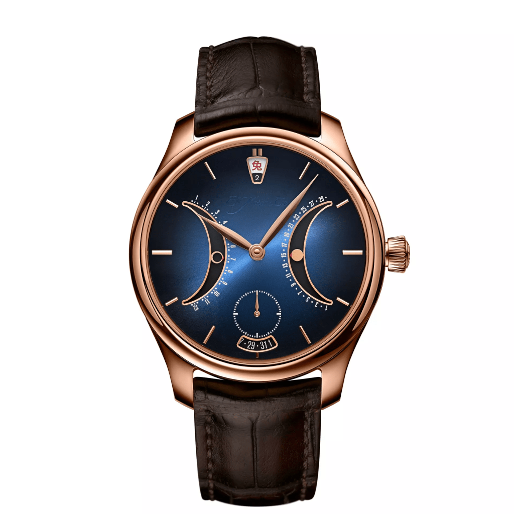 H. Moser & Cie. ENDEAVOUR CHINESE CALENDAR LIMITED EDITION勇创者系列中华历限量款腕表。