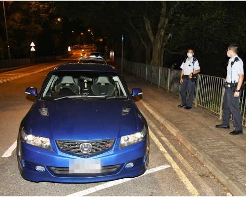 涉案私家車。