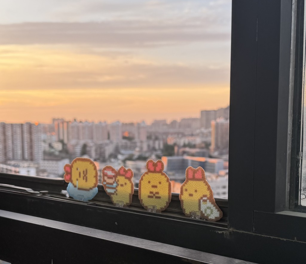 拼豆作品展示。 拼豆作品展示。