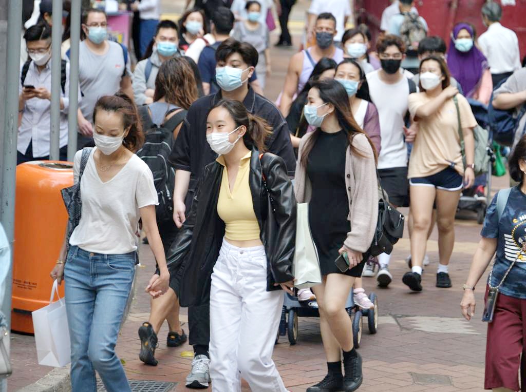 香港發現新一種變種病毒株E484K個案。