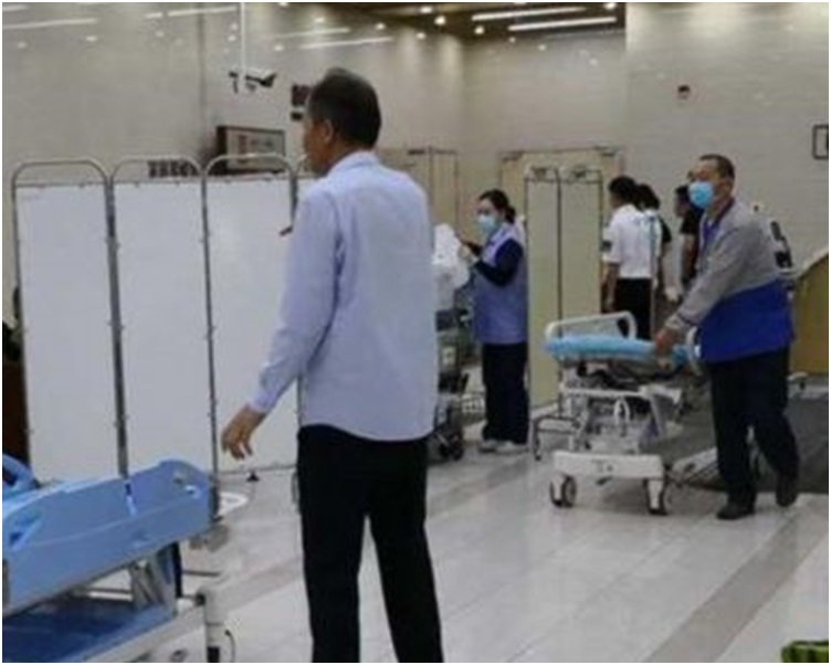 6人不同程度受傷送院救治中。