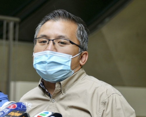 陳朗昇表示，新做法或會將記者置於危險位置。資料圖片
