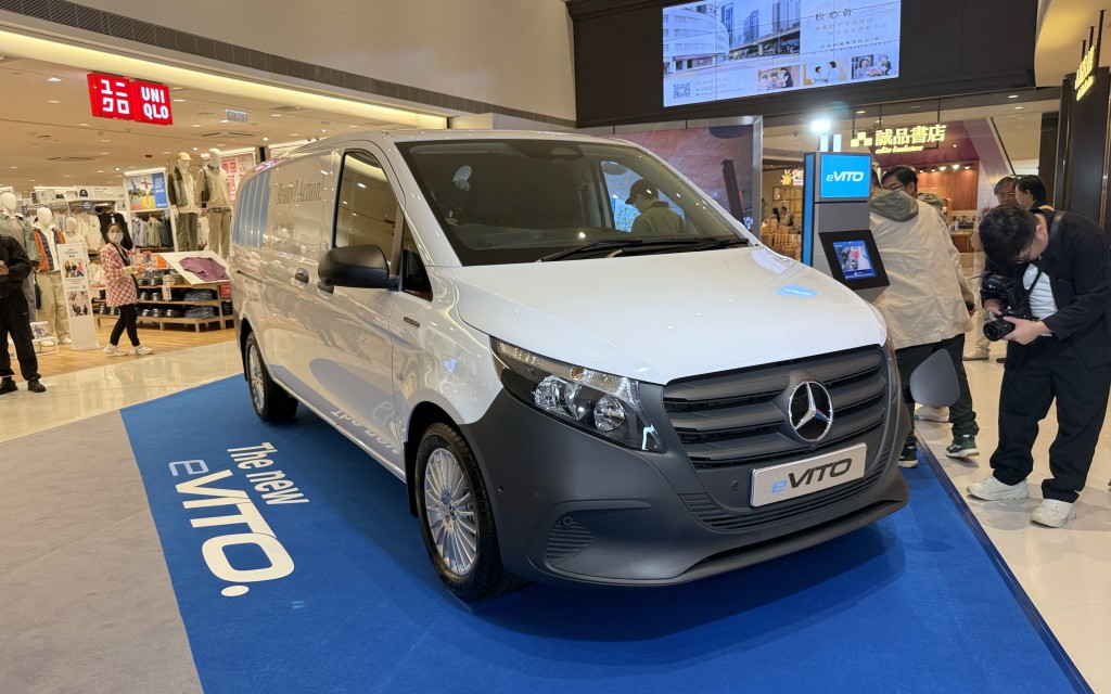 平治Mercedes-Benz全新純電eVito備有60kWh及90kWh鋰電選擇，最高續航力可達381km。