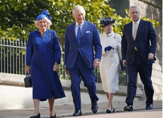 安德魯王子是英王查理斯三世的胞弟。法新社