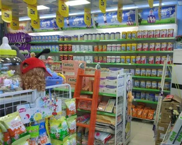 涉案的母婴用品店。