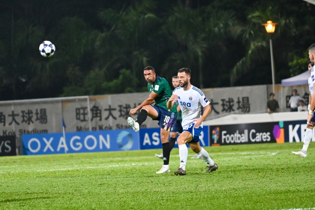 大埔主場0:1惜負獅城水手。攝影:魏國謙 大埔主場0:1惜負獅城水手。攝影:魏國謙