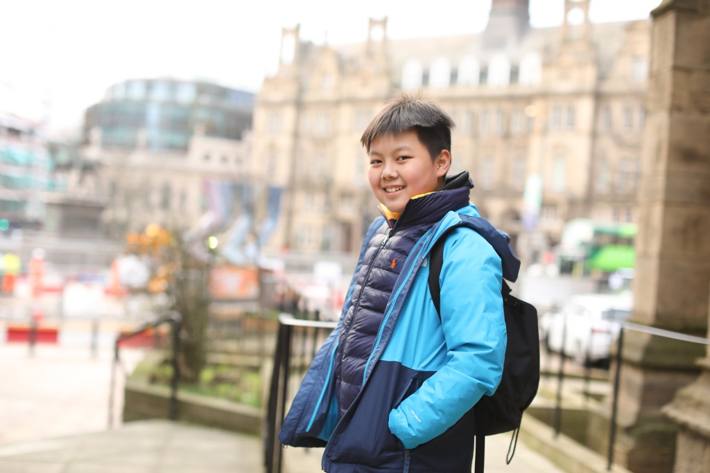 ■廖予生的母親Jenny是攝影師,由她操刀拍攝兒子近照供《親子王》刊登。 ■廖予生的母親Jenny是攝影師,由她操刀拍攝兒子近照供《親子王》刊登。