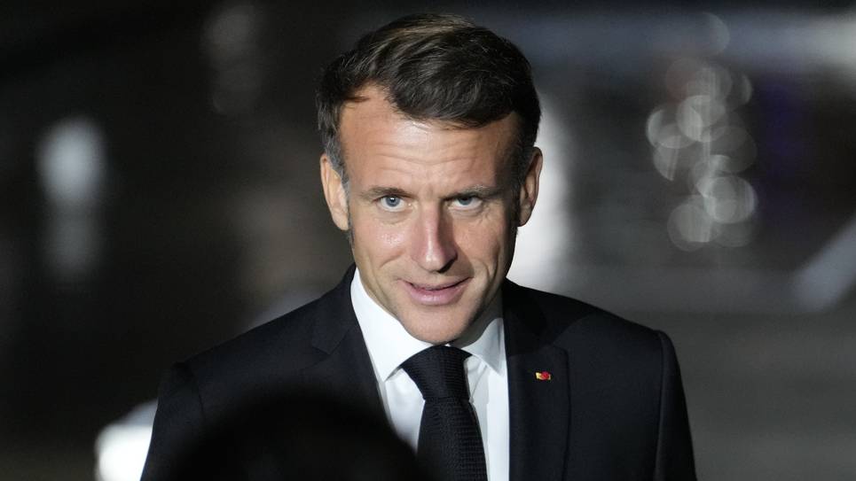 馬克龍12月3日至5日訪問中國。 美聯社