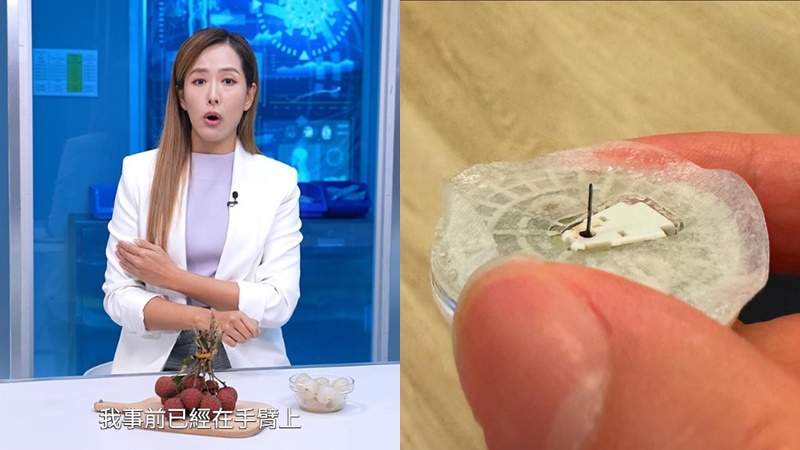 健康新聞報道丨空肚食荔枝會死亡？吳幸美長針打入手人肉測試狂標血：捱痛有意義