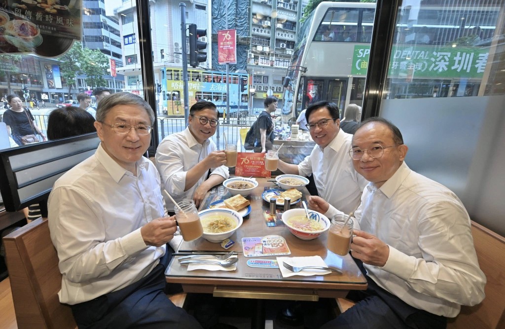 卓永興指，4人各點選了心水早餐，形容味道皆相當不錯。