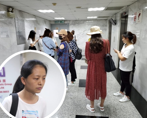 小圖為來自深圳的王小姐。梁國峰攝