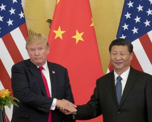 中美将在下月峰会上，自贸易战爆发以来首次会晤。AP资料图片