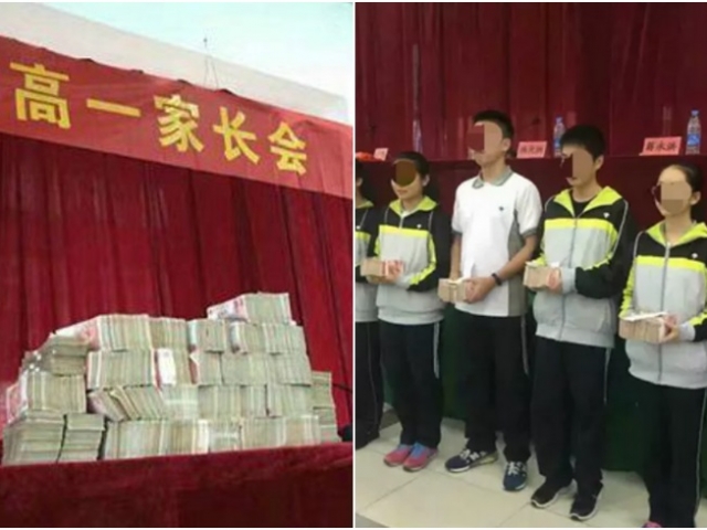 溫州一中學堆錢山吸引學生報讀。