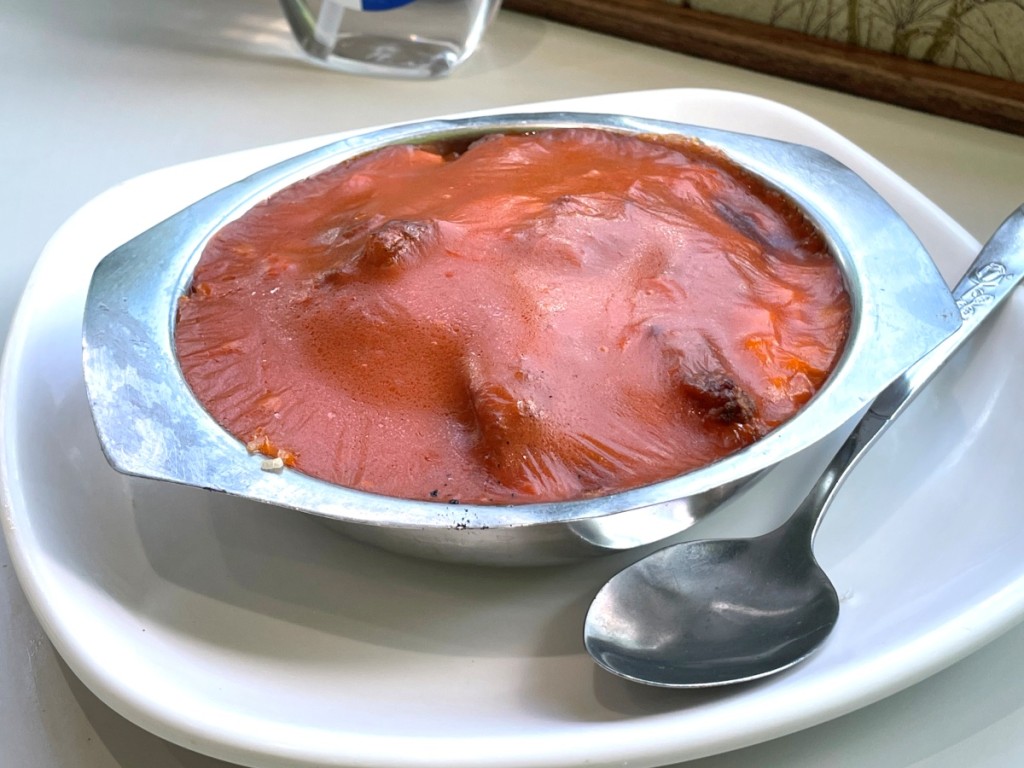 茄汁焗猪扒饭