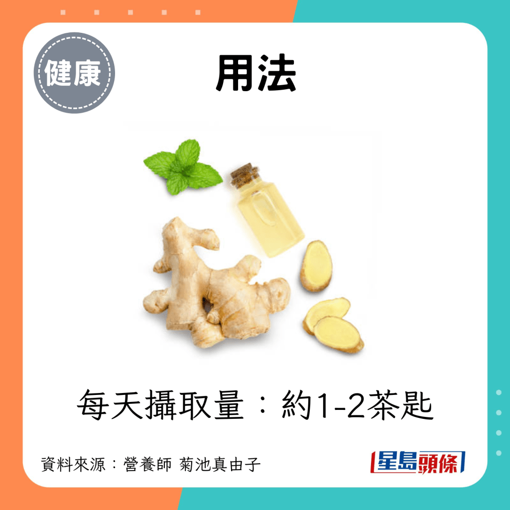 用法：每天攝取量：約1-2茶匙