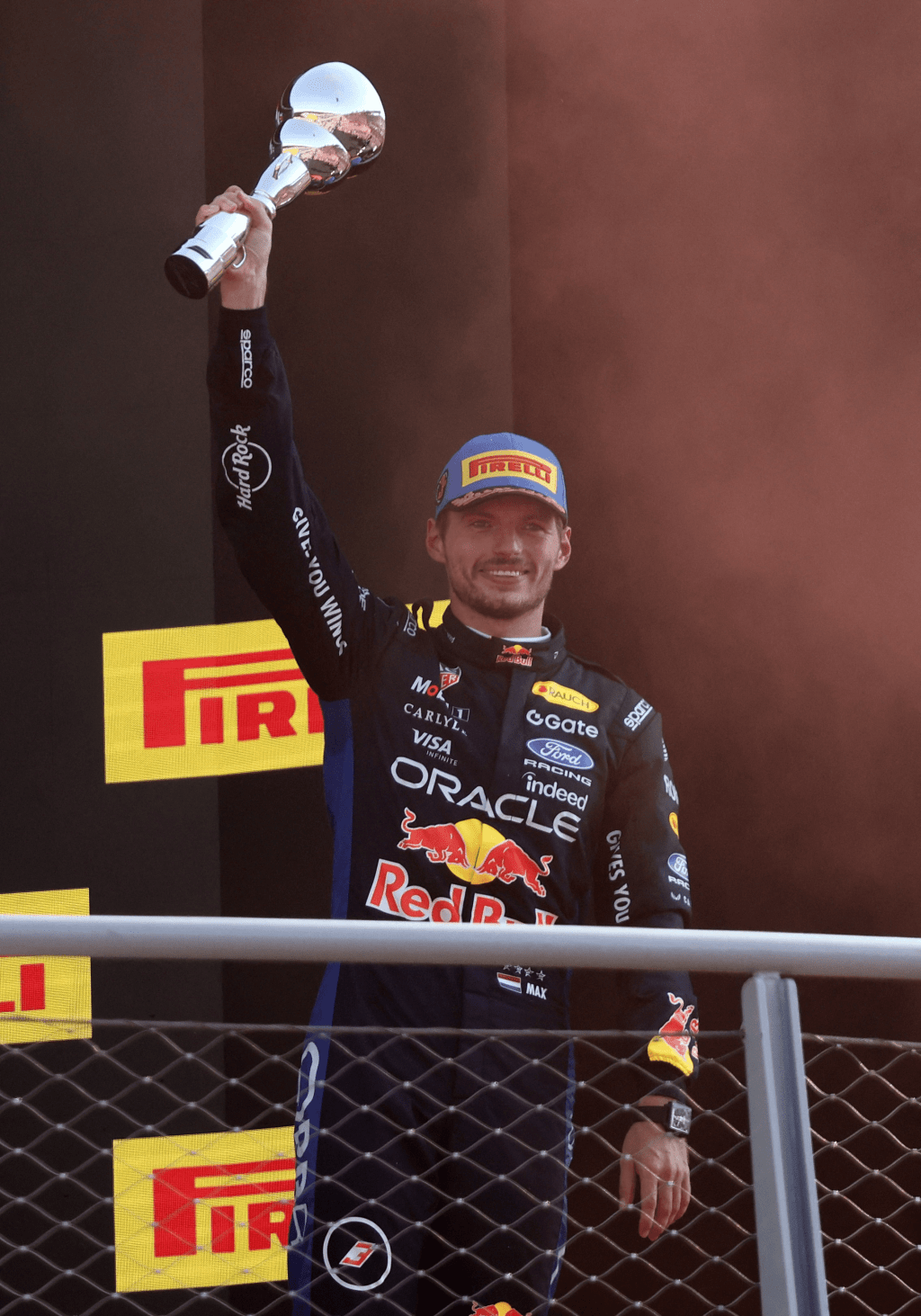現役F1四屆世界冠軍韋斯塔潘（Max Verstappen）。REUTERS