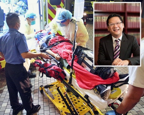 大埔汀角路單車意外男死者為大律師鍾建康。資料圖片