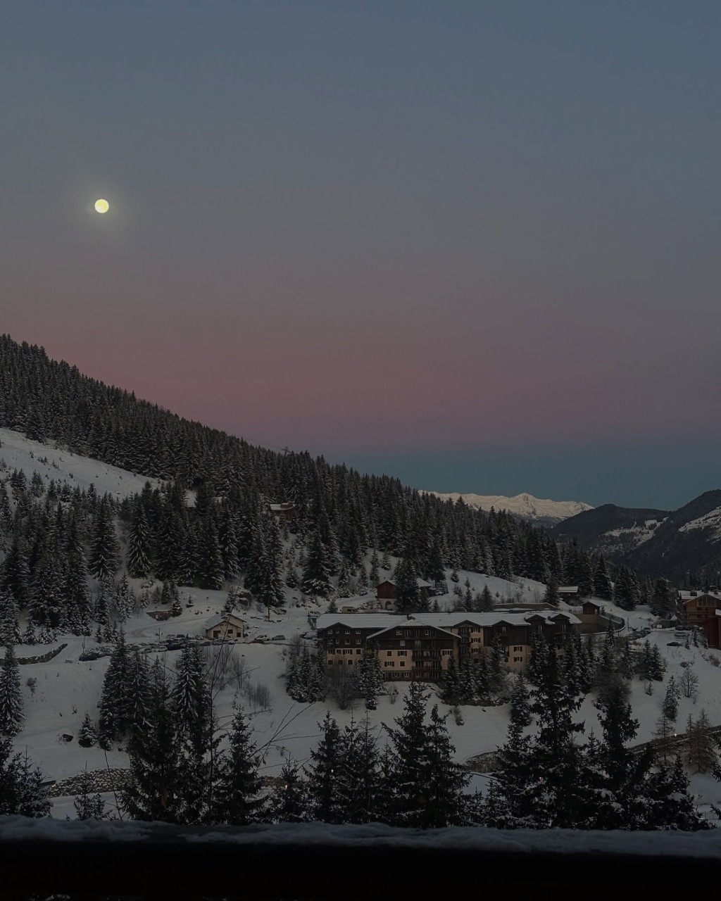 他倆去了Manali Lodge的滑雪場滑雪。