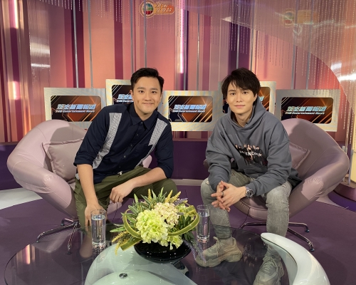 胡鴻鈞日前上節目《StarTalk》，接受許文軒訪問。