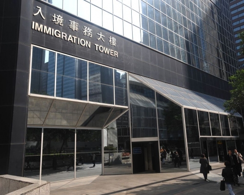 入境處一連兩日在全港各區展開代號名為「曙光行動」的反非法勞工行動。資料圖片